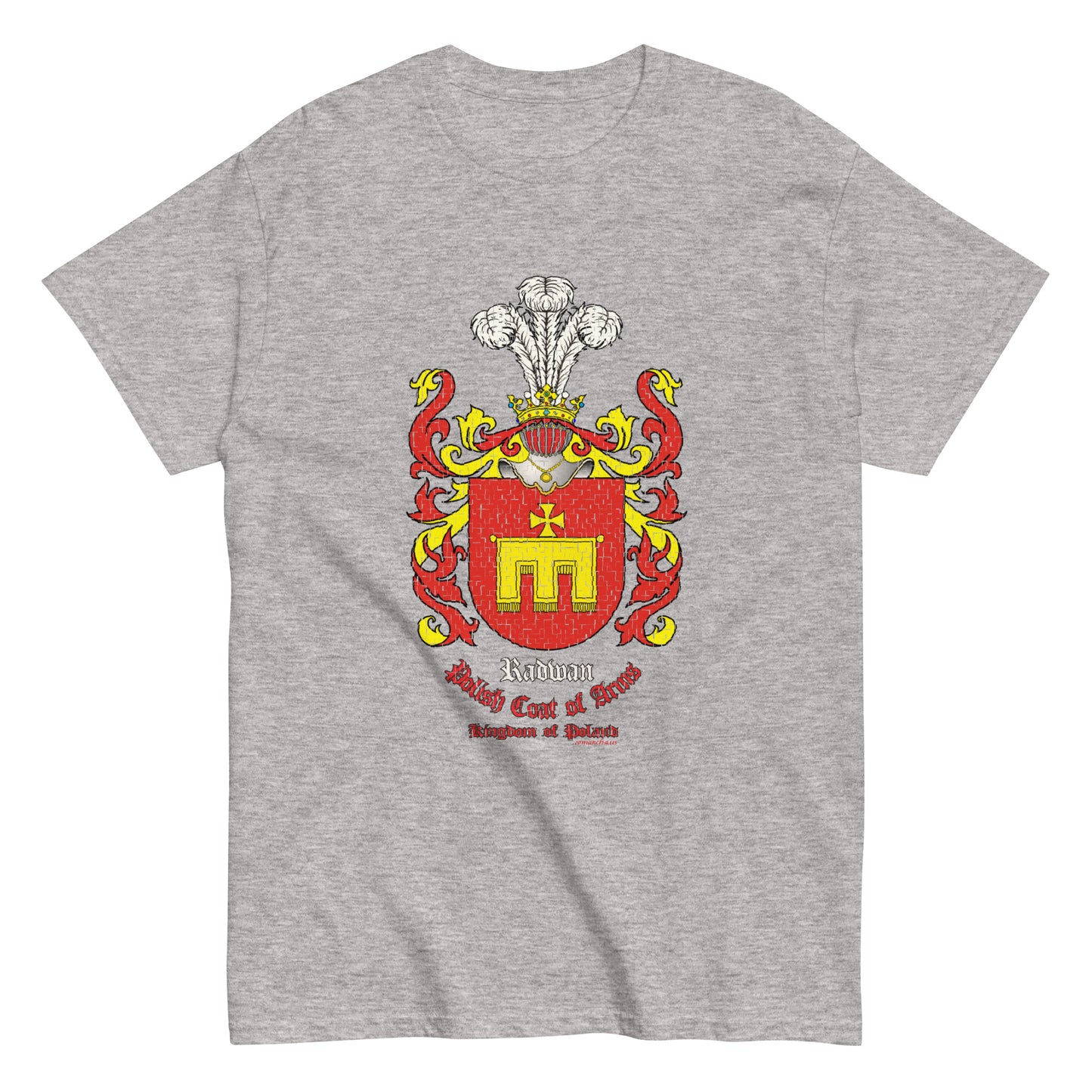 Radwan Herb Koszulka, Herb Rodowy Koszulka, Radwan Coats of Arms Tee, Comancha Graphics T-shirt,