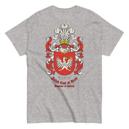 Amadej Herb Koszulka, Herb Rodowy Koszulka, Amadej Coats of Arms Tee, Comancha Graphics tee,