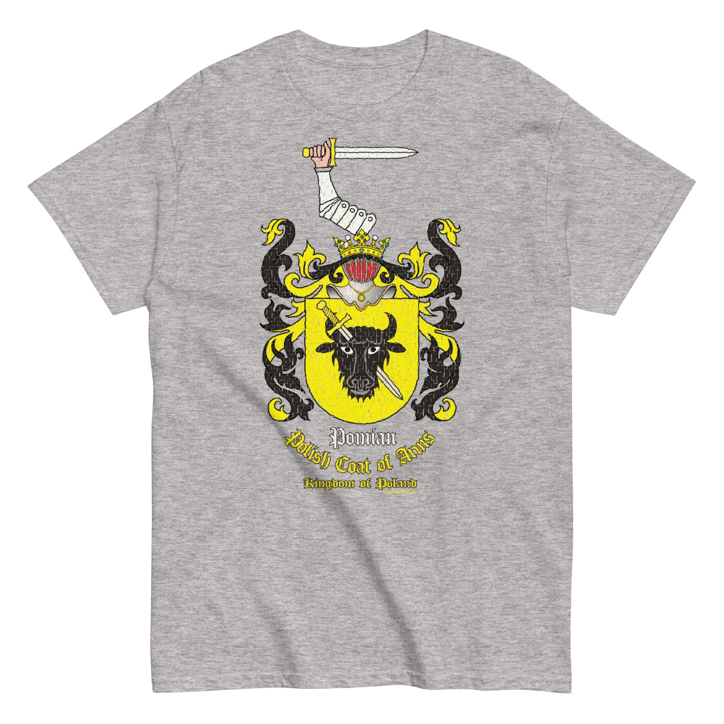 Pomian Herb Koszulka, Herb Rodowy Koszulka, Pomian Coats of Arms Tee, Comancha Graphics tee,