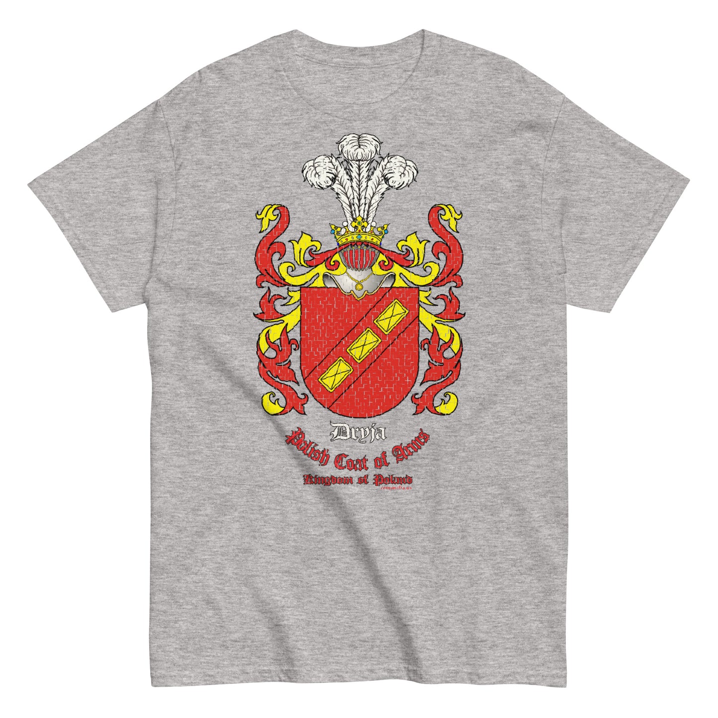 Dryja Herb Koszulka, Herb Rodowy Koszulki, Herby Rodowe Koszulki, Dryja coats of arms t-shirt, Comancha Graphics,