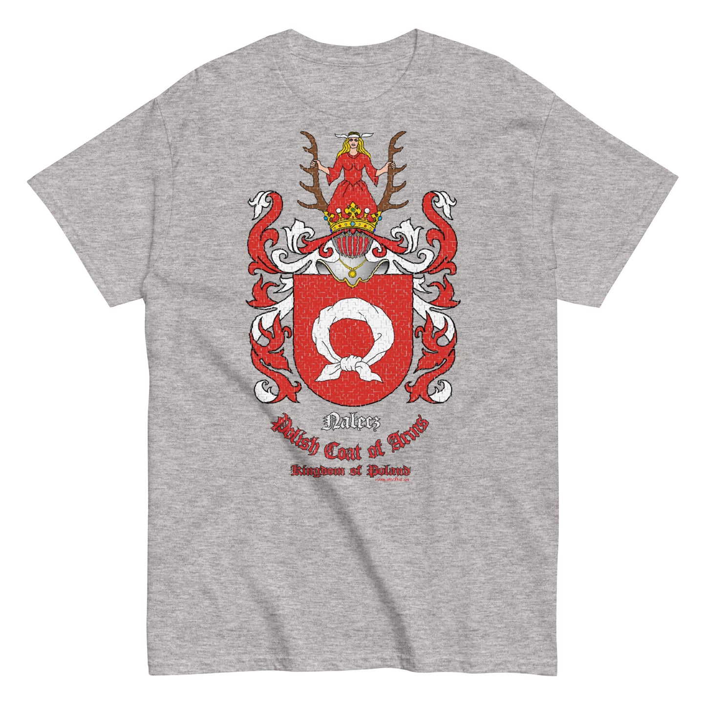 Nalecz Herb Koszulka, Polskie Herby Rodowe Koszulki, Nalecz coats of arms t-shirt, Comancha Graphics,