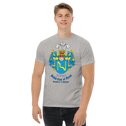 Swierczek Herb szlachecki Koszulka, Polski herb rodowy koszulki, Swierczek coats of arms t-shirt, Comancha Graphics,