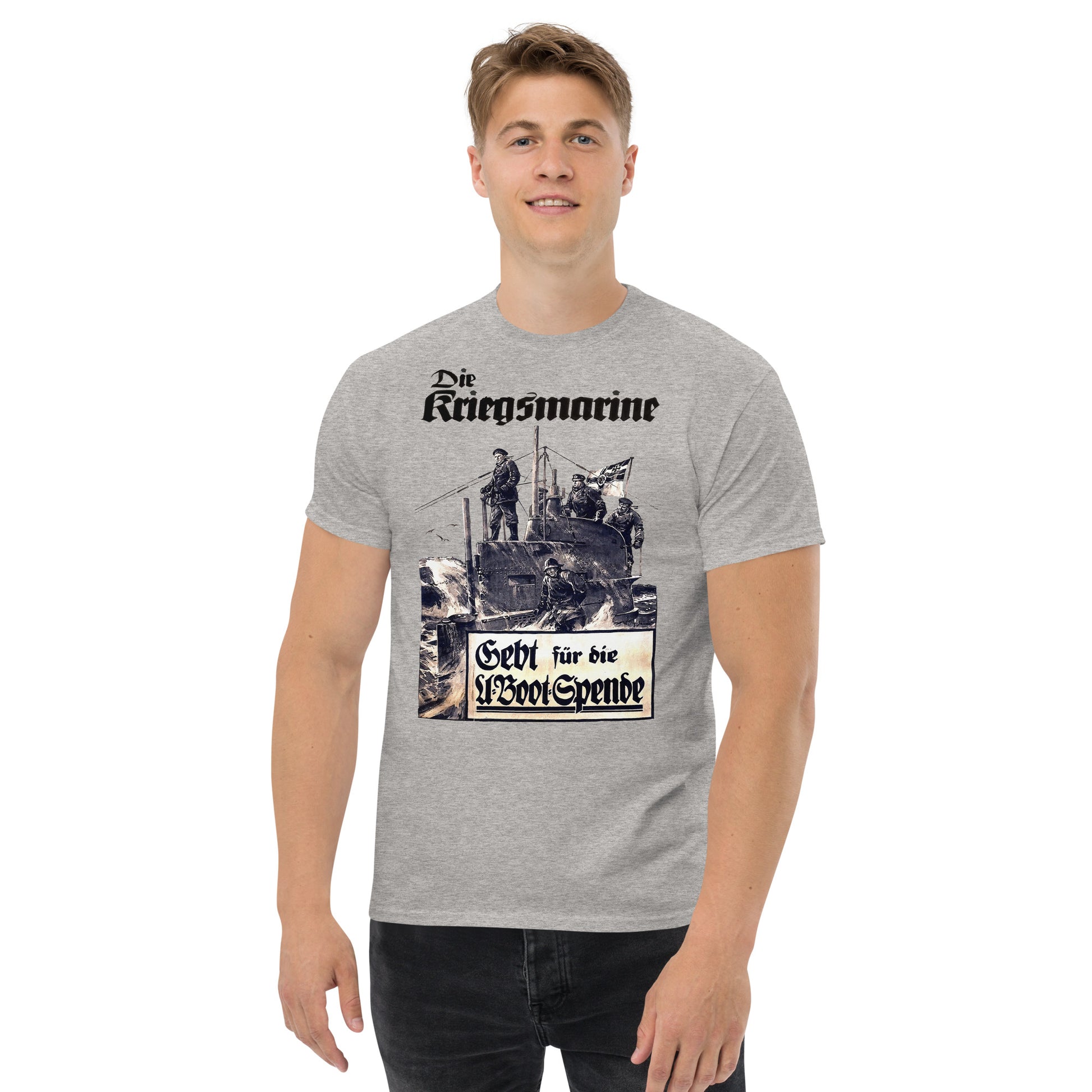 U-Boot Kriegsmarine tee, U-Boot T-shirt, Comancha Graphics,