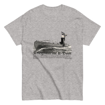 U-36 tee, U-Boot T-shirt, U-Boot Kriegsmarine tee, Comancha t-shirt,