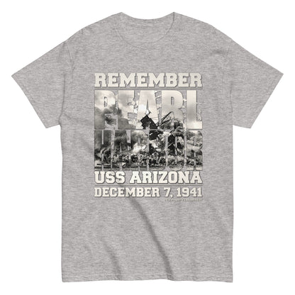 USS ARIZONA - REMEMBER PEARL HARBOR T-shirt,