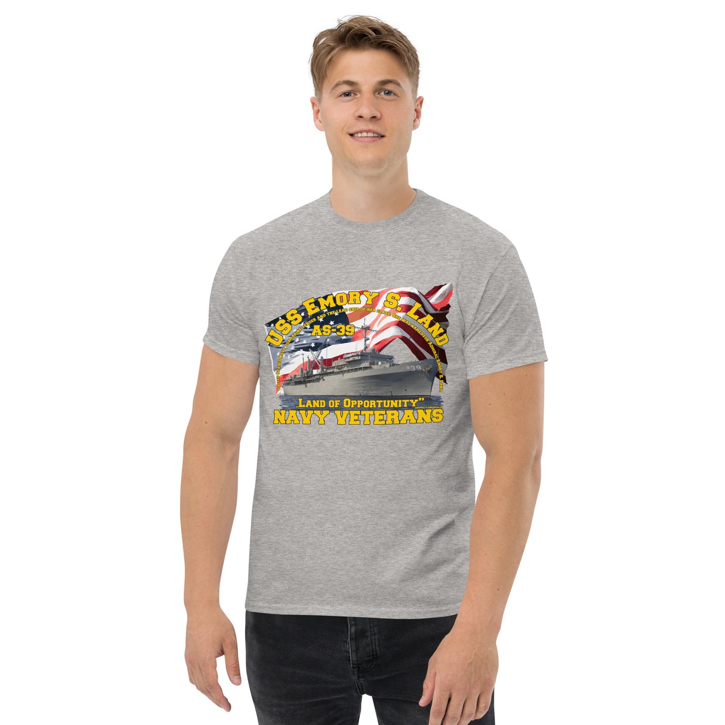 USS EMORY LAND T-shirt,