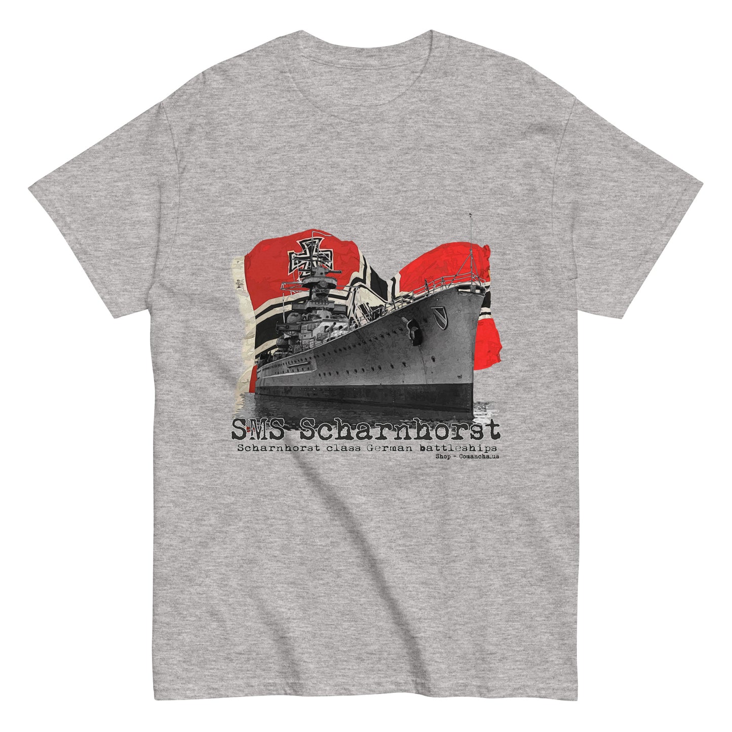 SMS Scharnhorst German battleships t-shirt,