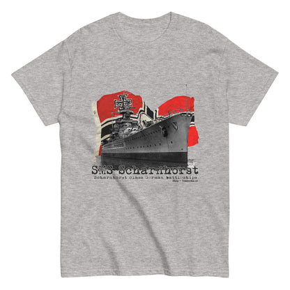 SMS Scharnhorst German battleships t-shirt,