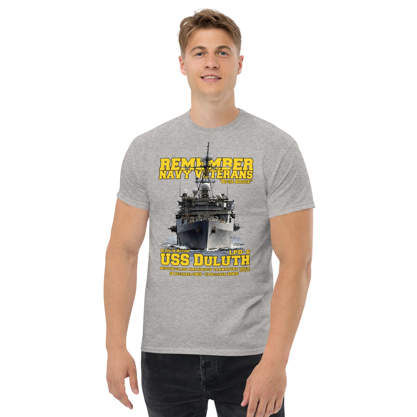 USS DULUTH LPD-6 Veterans T-shirt