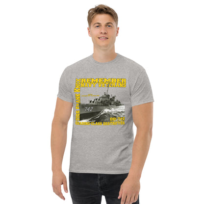 USS Frank Knox DD-842 Destroyer T-shirt