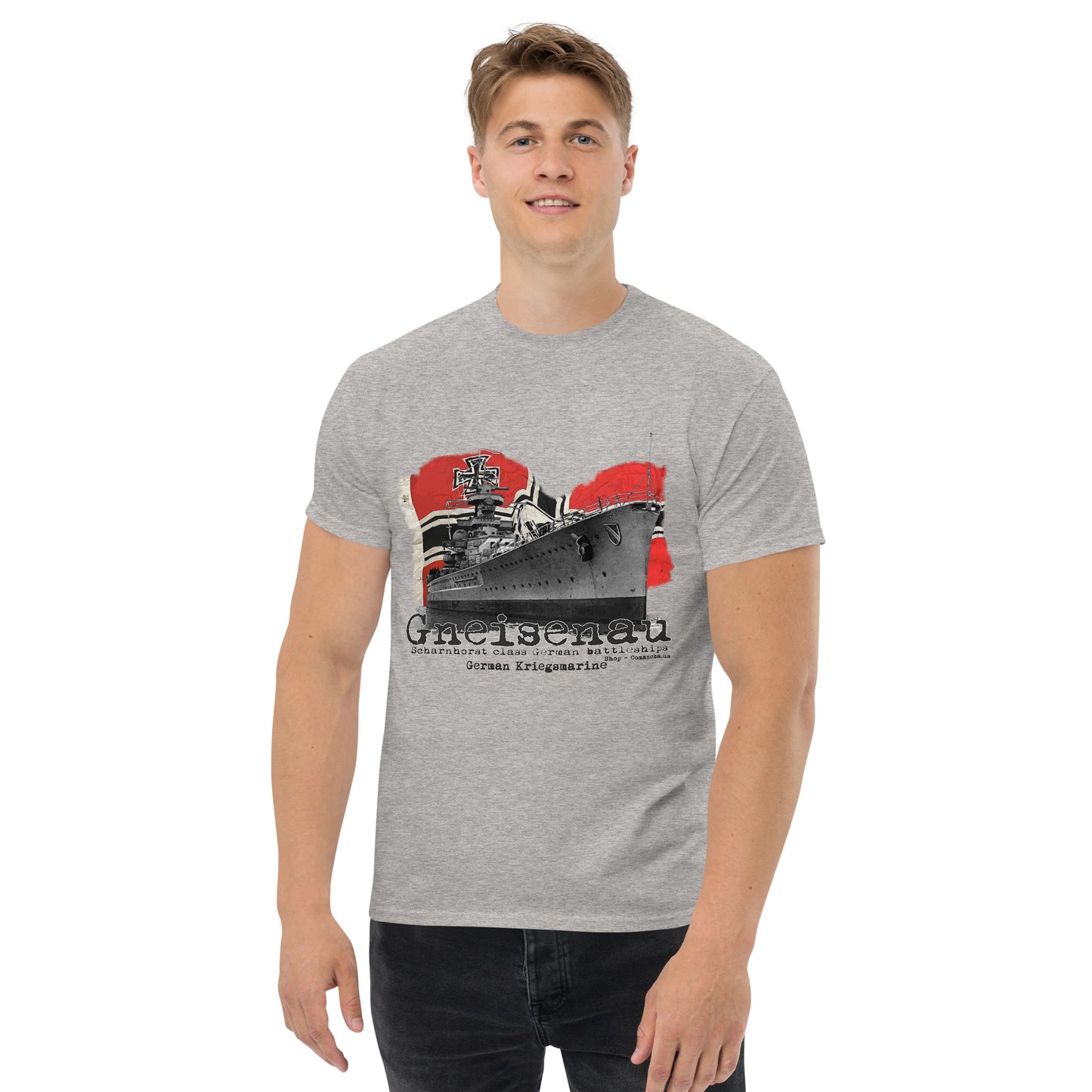 Gneisenau heavy-cruiser T-shirt tee