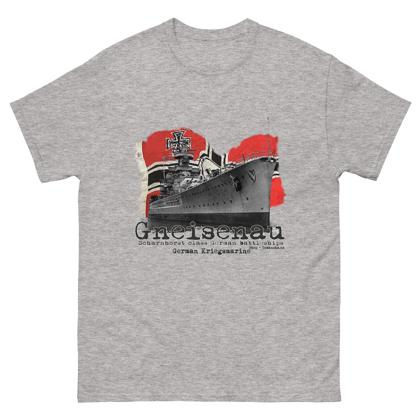 Gneisenau heavy-cruiser T-shirt tee