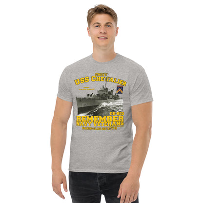 USS Chevalier DD-805 Destroyer Veterans tee