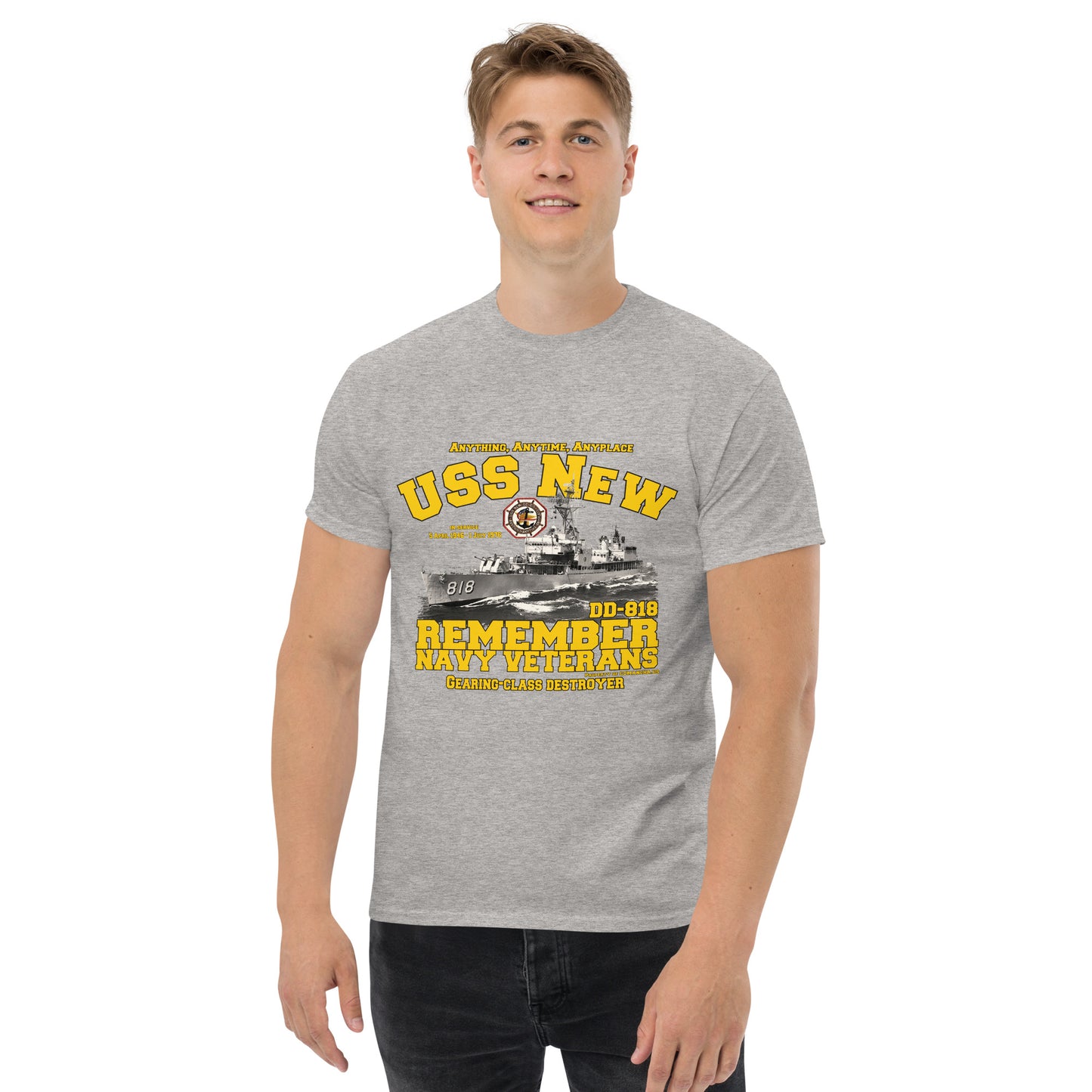 USS New DD-818 Destroyer t-shirt,