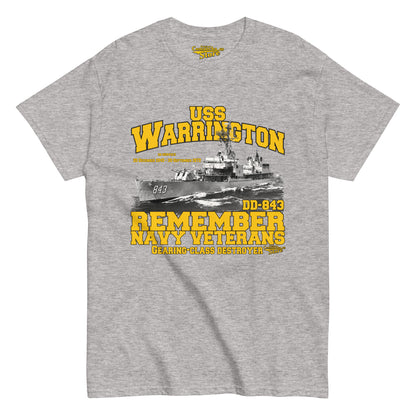 USS Warrington DD-843 Shipmates t-shirt,