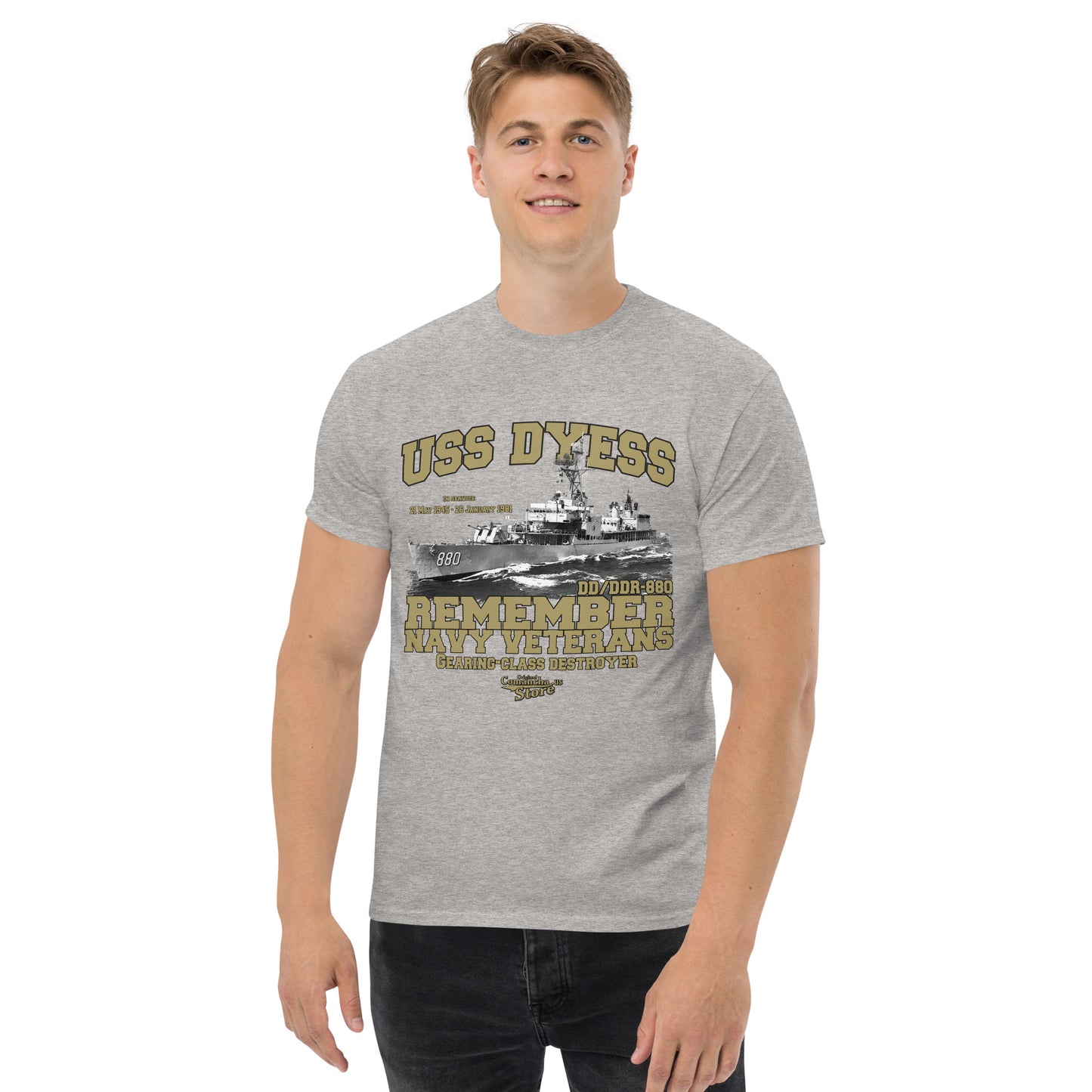 USS Dyess DD-880 Shipmates T-shirt