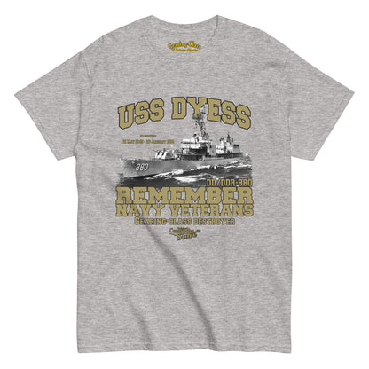 USS Dyess DD-880 Shipmates T-shirt