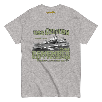 USS Ozbourn DD-846 Shipmates t-shirt