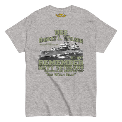 USS Robert L. Wilson DD-847 Shipmates tee