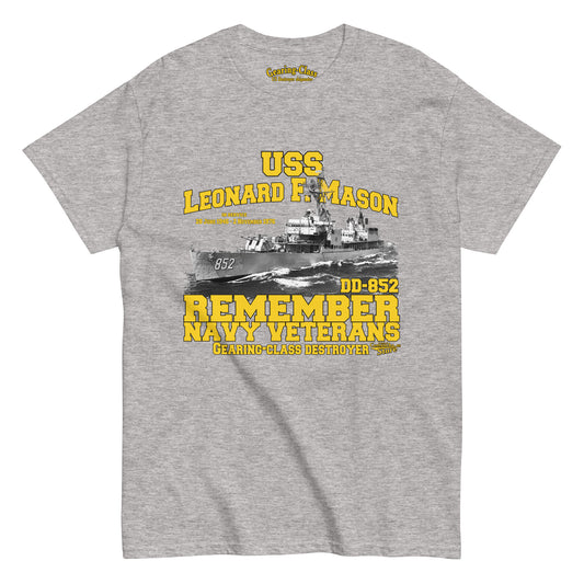 USS Leonard F. Mason DD-852 Destroyer T-shirt