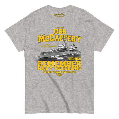 USS McCaffery DD-860 Destroyer T-shirt,