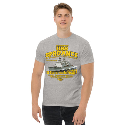 USS Spruance DD-963 T-shirt,