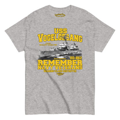 USS Vogelgesang DD-862 Destroyer Tee