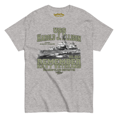 USS Harold J. Ellison DD-864 Destroyer T-shirt