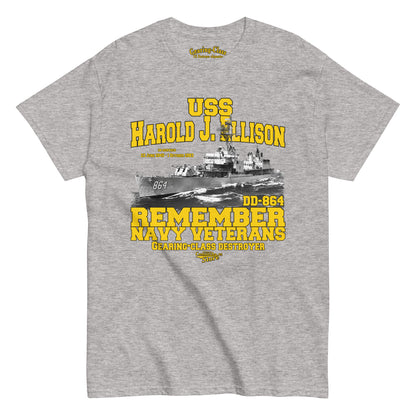 USS Harold J. Ellison DD-864 Destroyer T-shirt,