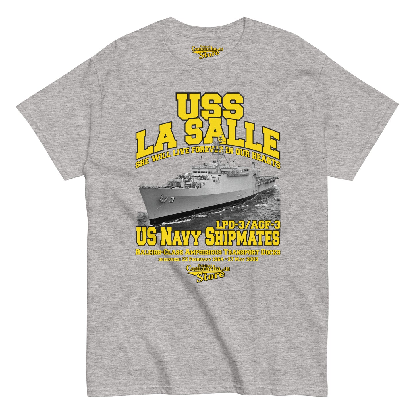 USS La Salle LPD-3 Shipmates t-shirt,