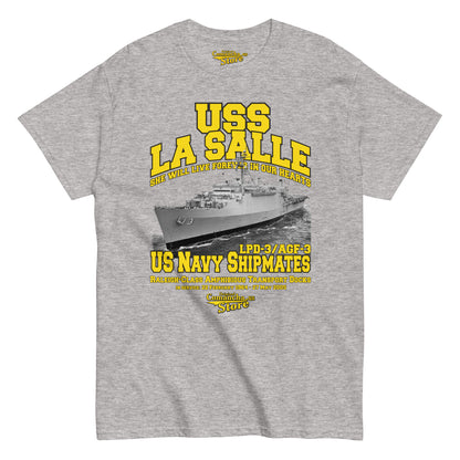 USS La Salle LPD-3 Shipmates t-shirt,