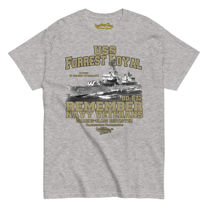 USS Forrest Royal DD-872 t-shirt,