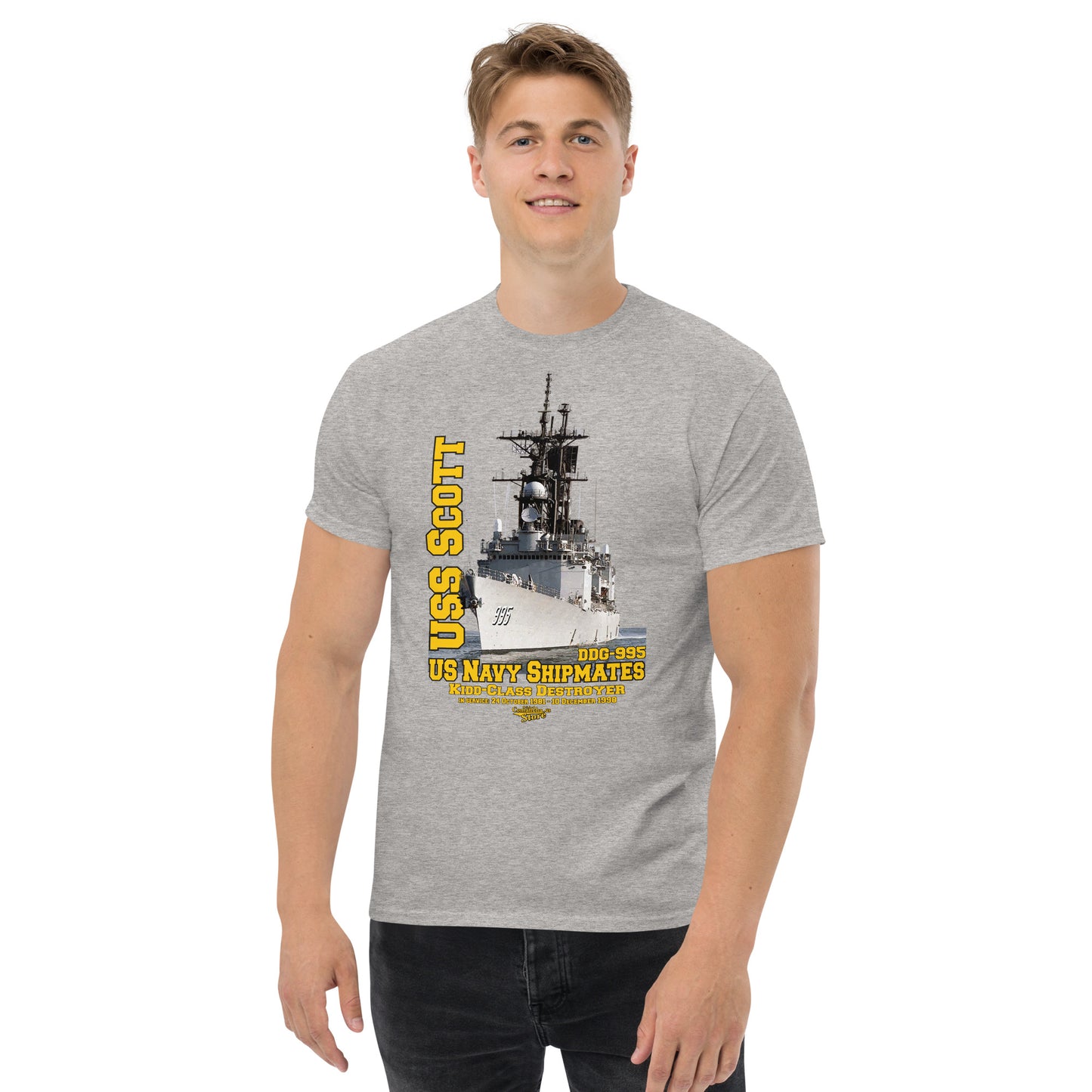 USS Scott DDG-995 tee