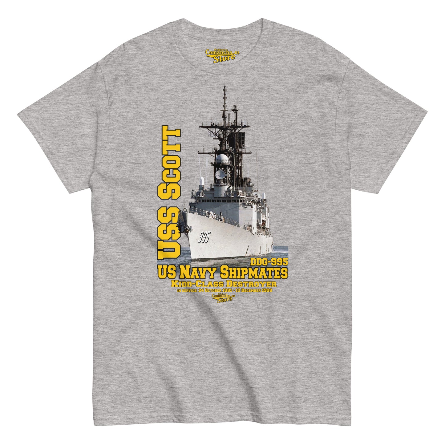 USS Scott DDG-995 tee