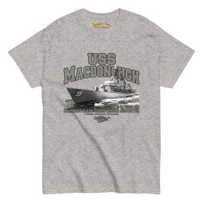 USS Macdonough DDG-39 t-shirt