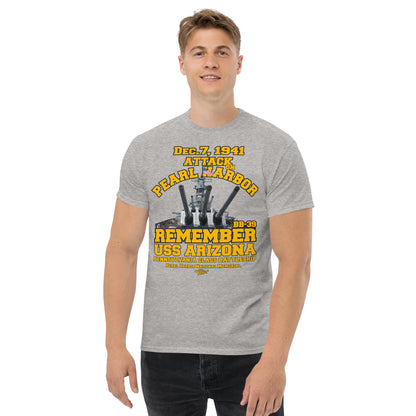 USS Arizona BB-39 Battleship T-shirt,