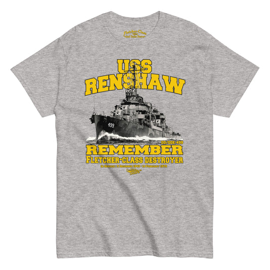 USS Renshaw DD/DDE-499 t-shirt