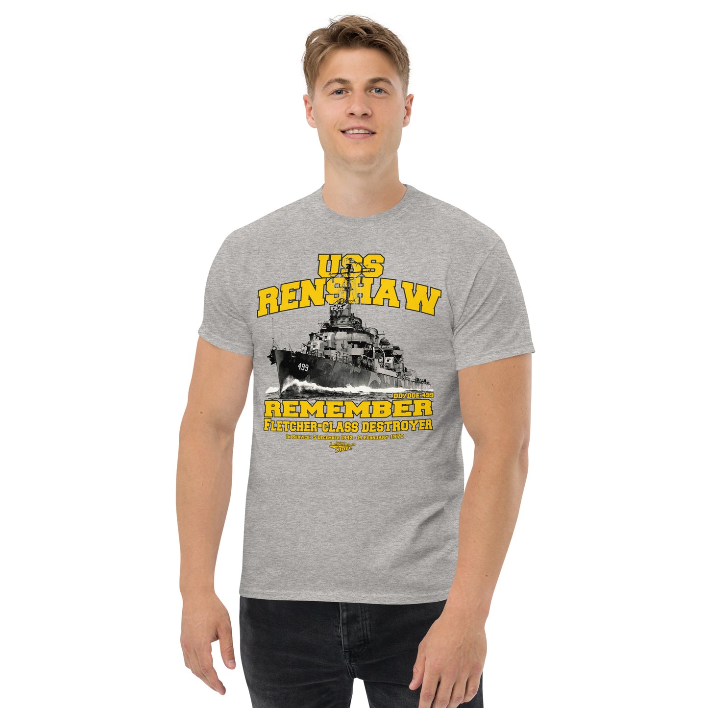 USS Renshaw DD/DDE-499 t-shirt