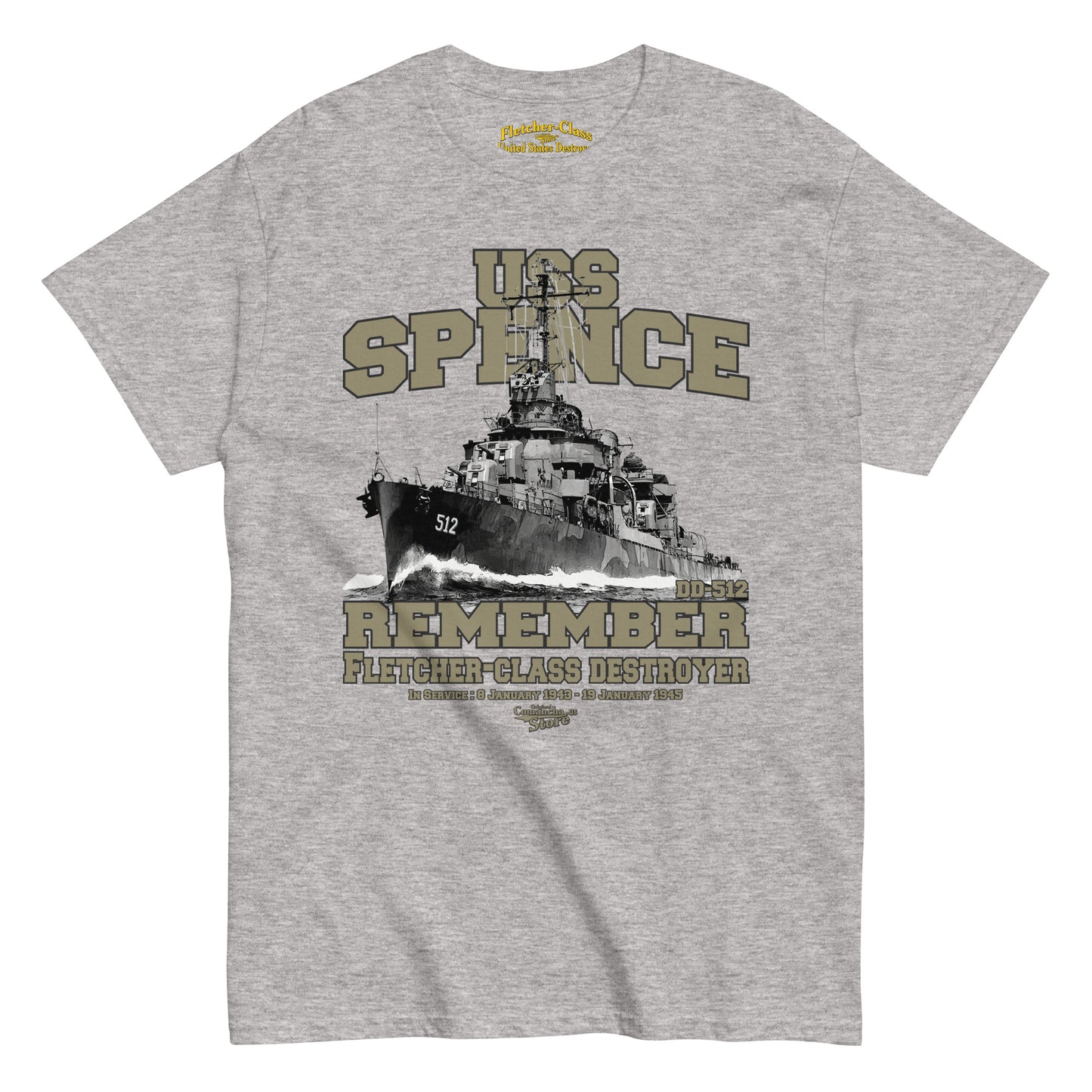 USS Spence DD-512 t-shirt