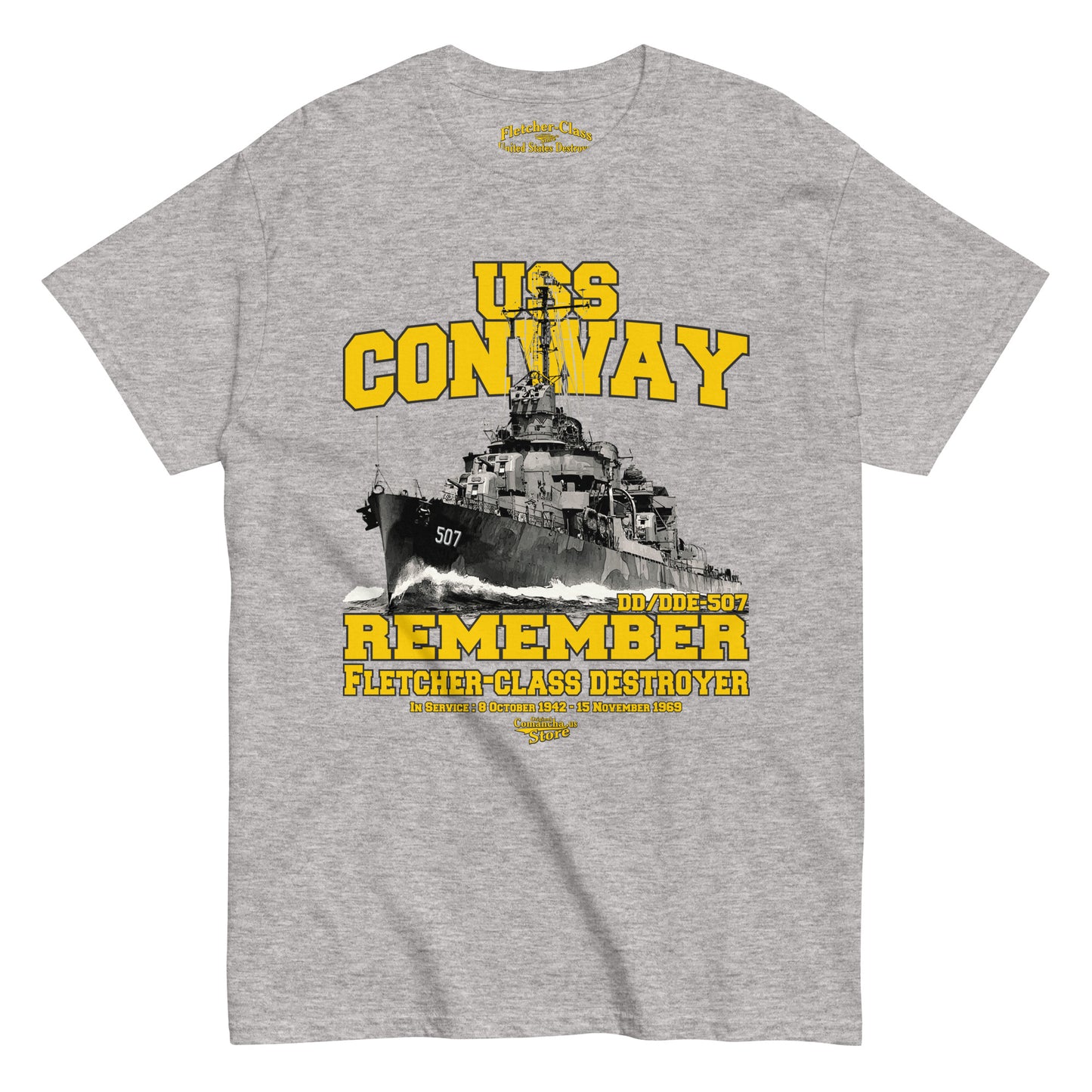 USS Conway DD/DDE-507 t-shirt