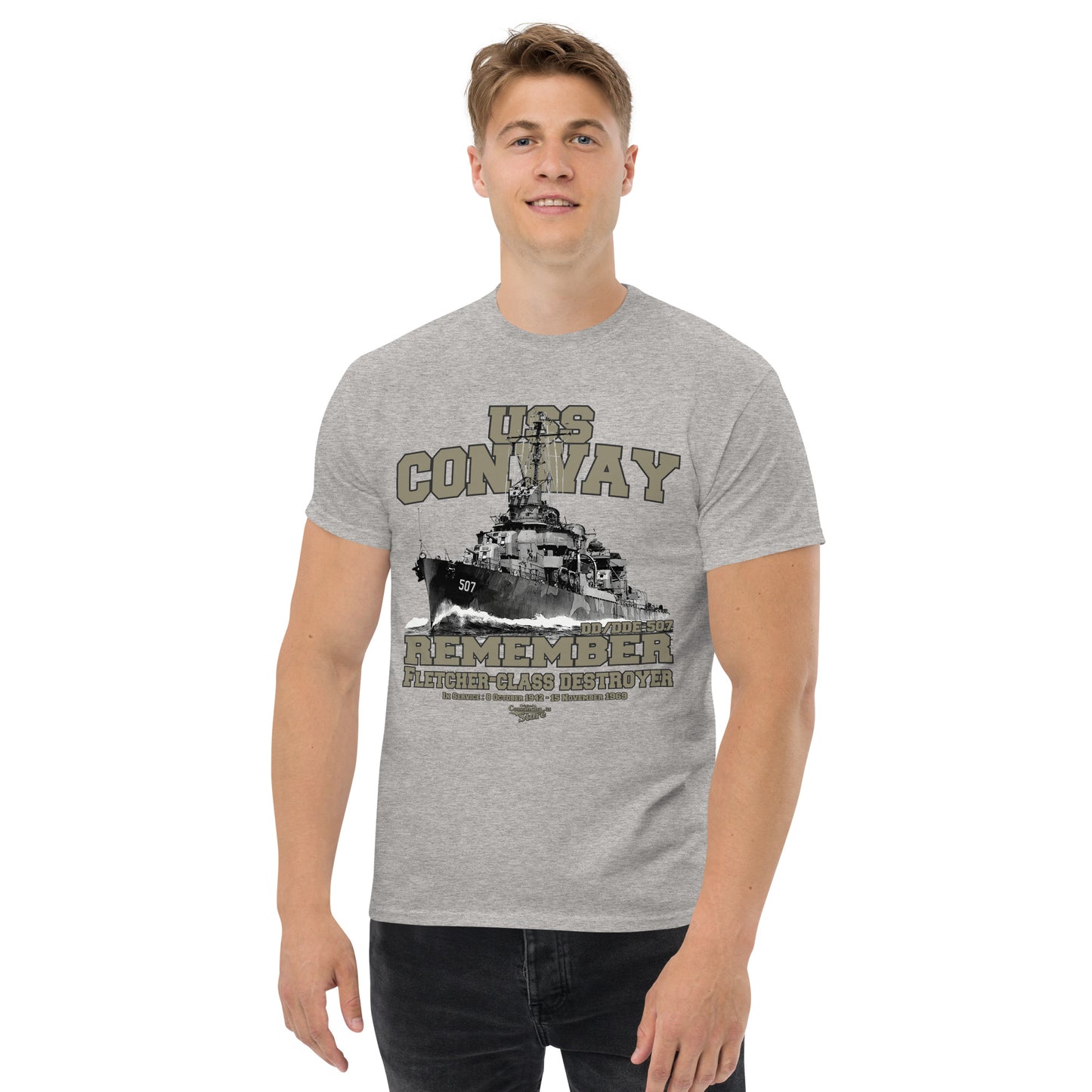 USS Conway DD/DDE-507 t-shirt