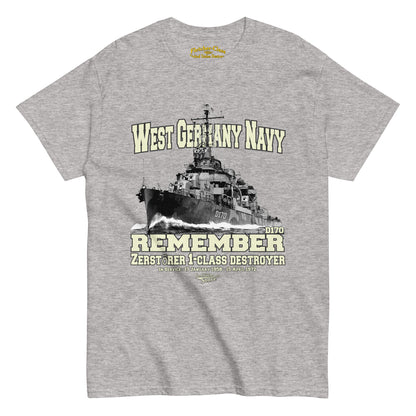 D-170 Zerstörer 1-class destroyer t-shirt