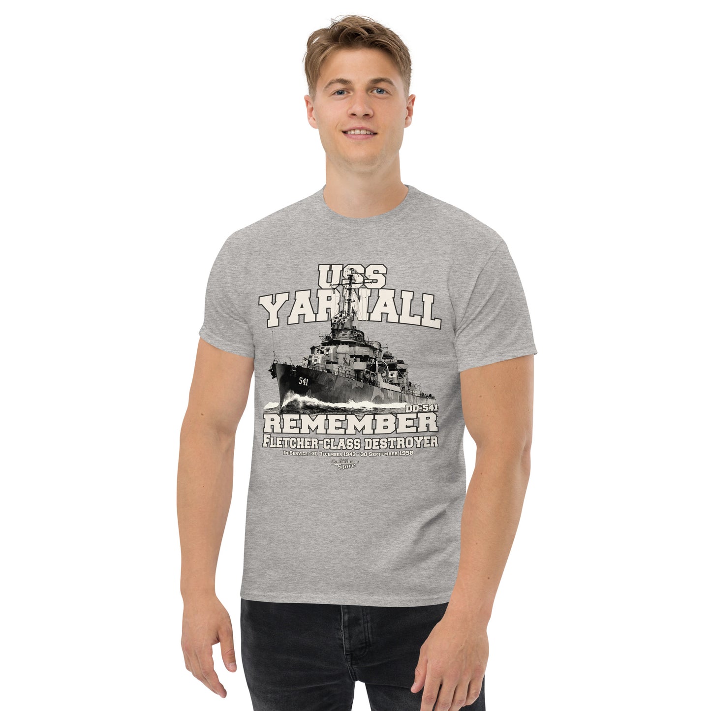 USS Yarnall DD-541 destroyer t-shirt