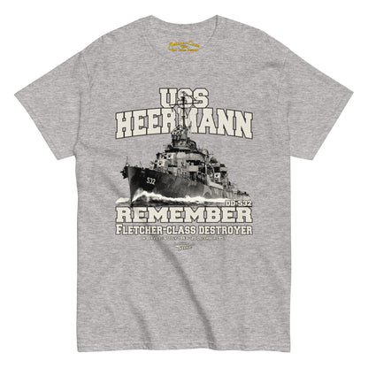 USS Heermann DD-532 shipmates t-shirt