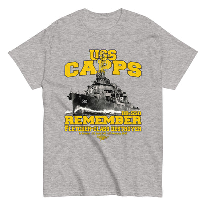 USS Capps DD-550 t-shirt