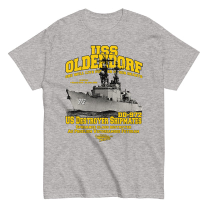 USS Oldendorf DD-972 Shipmates T-shirt