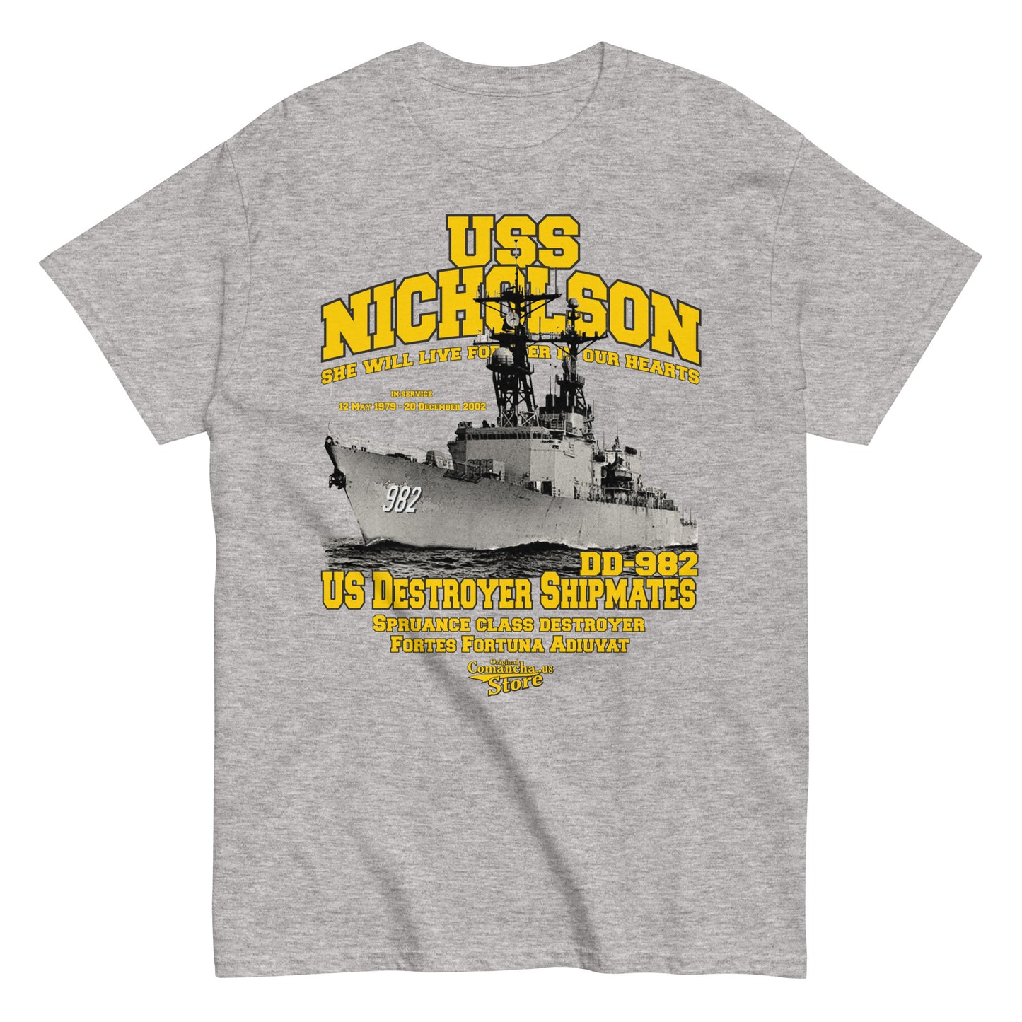 USS Nicholson DD-982 T-shirt