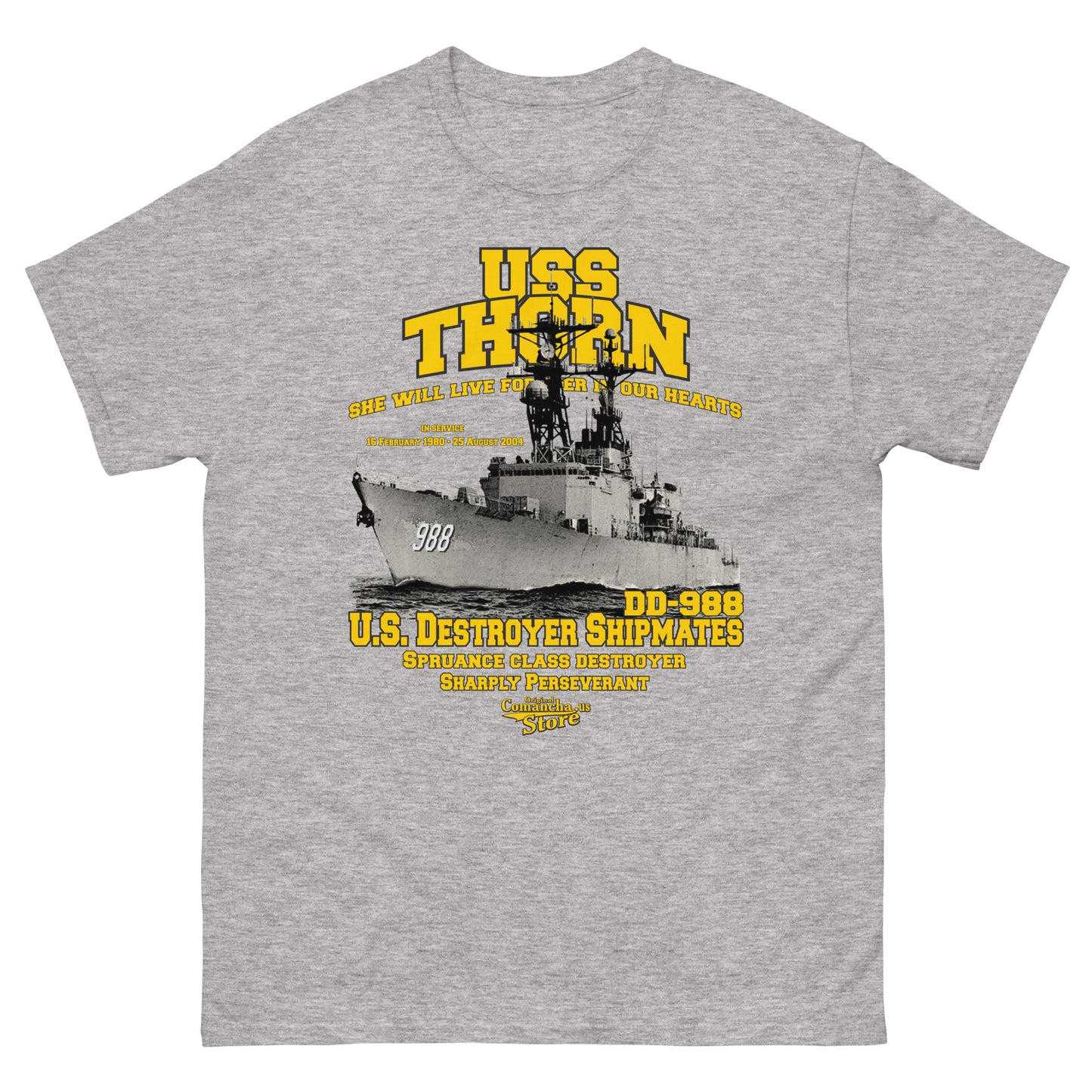 USS Thorn DD-988 t-shirt