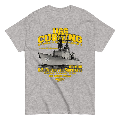 USS Cushing DD-985 t-shirt