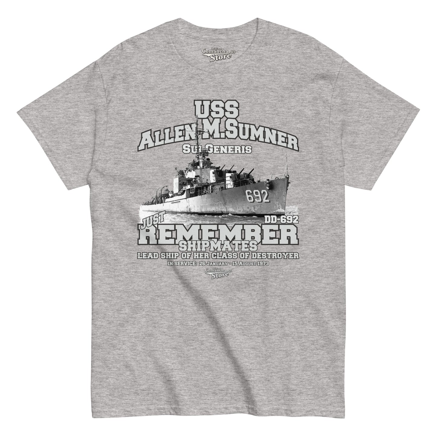 USS Allen M. Sumner DD-692 T-shirt